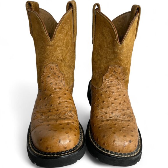 Ariat Fatbaby Leather Western Cowboy Cowgirl Boots Women's 6.5 B - Picture 3 of 13